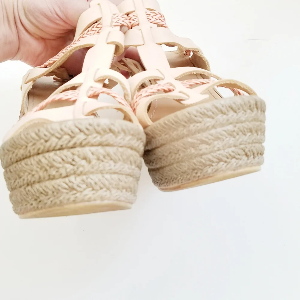 Texto |  Platfom Espadrilles Wedge heels size 40